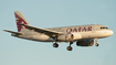 Qatar Airways Airbus A319-133X CJ (A7-CJA) at  London - Heathrow, United Kingdom