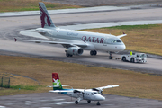 Qatar Airways Airbus A319-133X CJ (A7-CJA) at  Mahe Island - Seychelles International, Seychelles