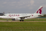 Qatar Airways Airbus A319-133X CJ (A7-CJA) at  Stuttgart, Germany
