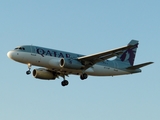 Qatar Airways Airbus A319-133LR (A7-CJB) at  London - Heathrow, United Kingdom