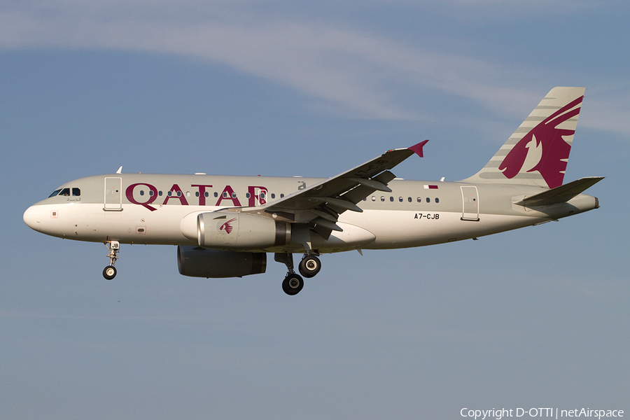 Qatar Airways Airbus A319-133LR (A7-CJB) | Photo 384819