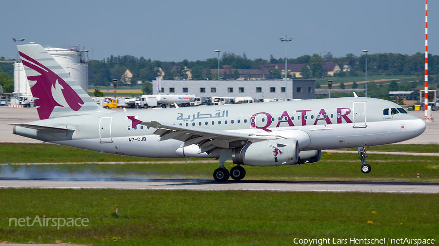 Qatar Airways Airbus A319-133LR (A7-CJB) | Photo 439139