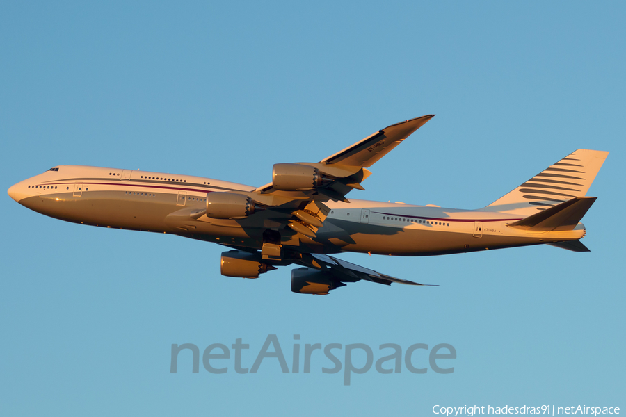 Qatar Amiri Flight Boeing 747-8KB(BBJ) (A7-HBJ) | Photo 298301