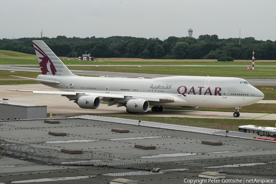 Qatar Amiri Flight Boeing 747-8KB(BBJ) (A7-HHE) | Photo 113548