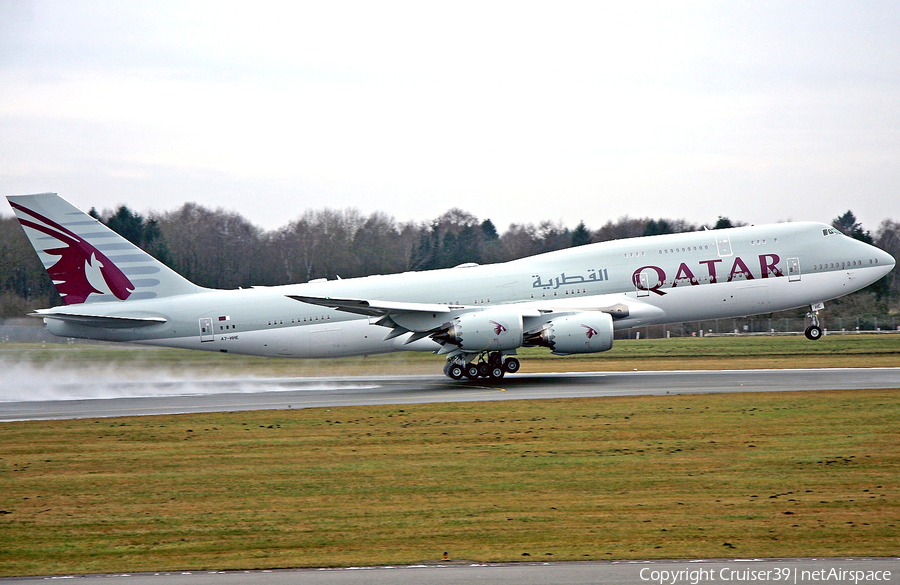 Qatar Amiri Flight Boeing 747-8KB(BBJ) (A7-HHE) | Photo 140323