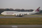 Qatar Amiri Flight Boeing 747-8KB(BBJ) (A7-HHE) at  Hamburg - Fuhlsbuettel (Helmut Schmidt), Germany