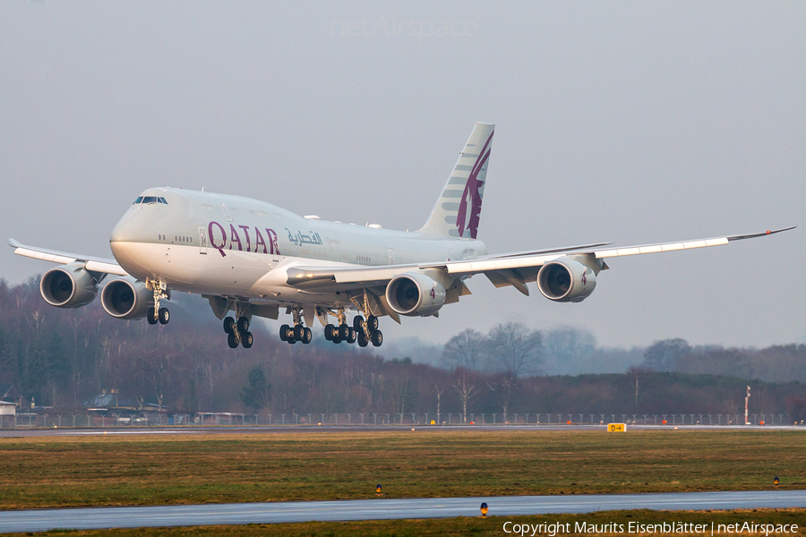 Qatar Amiri Flight Boeing 747-8KB(BBJ) (A7-HHE) | Photo 95471