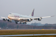 Qatar Amiri Flight Boeing 747-8KB(BBJ) (A7-HHE) at  Hamburg - Fuhlsbuettel (Helmut Schmidt), Germany