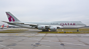 Qatar Amiri Flight Boeing 747-8KB(BBJ) (A7-HHE) at  Hamburg - Fuhlsbuettel (Helmut Schmidt), Germany