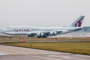 Qatar Amiri Flight Boeing 747-8KB(BBJ) (A7-HHE) at  Hamburg - Fuhlsbuettel (Helmut Schmidt), Germany