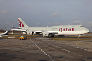 Qatar Amiri Flight Boeing 747-8KB(BBJ) (A7-HHE) at  Hamburg - Fuhlsbuettel (Helmut Schmidt), Germany