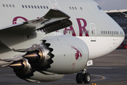 Qatar Amiri Flight Boeing 747-8KB(BBJ) (A7-HHE) at  Hamburg - Fuhlsbuettel (Helmut Schmidt), Germany