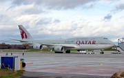 Qatar Amiri Flight Boeing 747-8KB(BBJ) (A7-HHE) at  Hamburg - Fuhlsbuettel (Helmut Schmidt), Germany