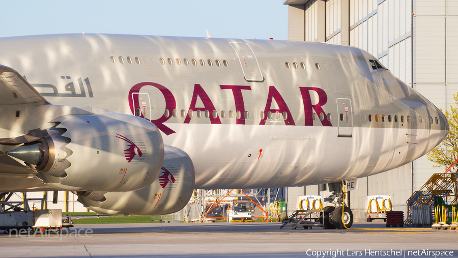 Qatar Amiri Flight Boeing 747-8KB(BBJ) (A7-HHE) | Photo 311015