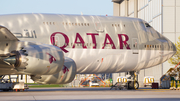 Qatar Amiri Flight Boeing 747-8KB(BBJ) (A7-HHE) at  Hamburg - Fuhlsbuettel (Helmut Schmidt), Germany