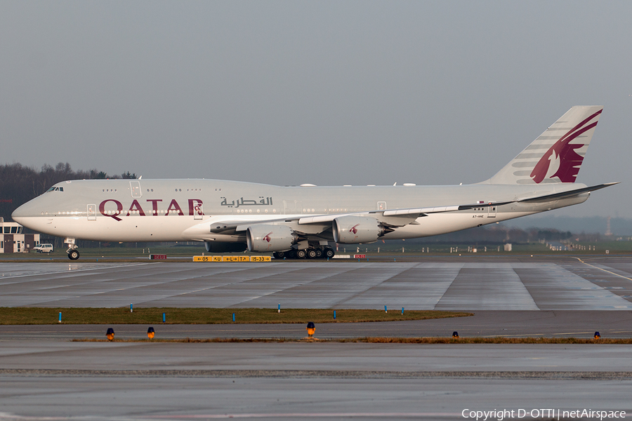 Qatar Amiri Flight Boeing 747-8KB(BBJ) (A7-HHE) | Photo 524637