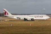 Qatar Amiri Flight Boeing 747-8KB(BBJ) (A7-HHE) at  Hamburg - Fuhlsbuettel (Helmut Schmidt), Germany