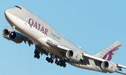Qatar Amiri Flight Boeing 747-8KB(BBJ) (A7-HHE) at  Madrid - Barajas, Spain