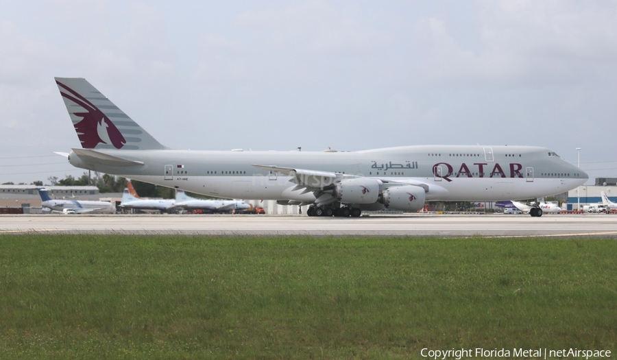 Qatar Amiri Flight Boeing 747-8KB(BBJ) (A7-HHE) | Photo 349225