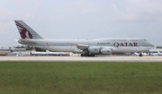 Qatar Amiri Flight Boeing 747-8KB(BBJ) (A7-HHE) at  Miami - International, United States