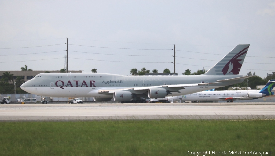 Qatar Amiri Flight Boeing 747-8KB(BBJ) (A7-HHE) | Photo 435095