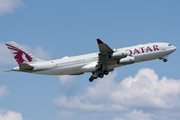 Qatar Amiri Flight Airbus A340-211 (A7-HHK) at  Windsor Locks - Bradley International, United States
