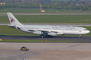 Qatar Amiri Flight Airbus A340-211 (A7-HHK) at  Dusseldorf - International, Germany