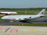 Qatar Amiri Flight Airbus A340-211 (A7-HHK) at  Dusseldorf - International, Germany