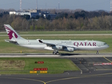 Qatar Amiri Flight Airbus A340-211 (A7-HHK) at  Dusseldorf - International, Germany