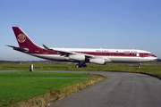 Qatar Amiri Flight Airbus A340-211 (A7-HHK) at  Hamburg - Fuhlsbuettel (Helmut Schmidt), Germany