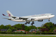 Qatar Amiri Flight Airbus A340-211 (A7-HHK) at  Hamburg - Fuhlsbuettel (Helmut Schmidt), Germany