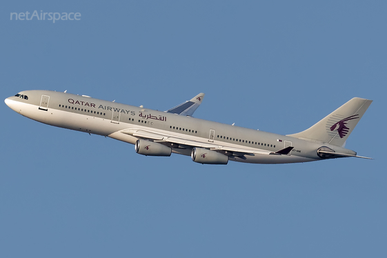 Qatar Amiri Flight Airbus A340-211 (A7-HHK) at  New York - John F. Kennedy International, United States