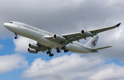 Qatar Amiri Flight Airbus A340-211 (A7-HHK) at  London - Heathrow, United Kingdom