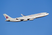 Qatar Amiri Flight Airbus A340-211 (A7-HHK) at  London - Heathrow, United Kingdom