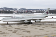 Qatar Amiri Flight Airbus A340-211 (A7-HHK) at  Zurich - Kloten, Switzerland