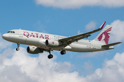 Qatar Airways Airbus A320-214 (A7-LAD) at  London - Heathrow, United Kingdom