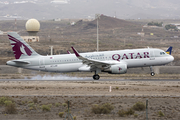 Qatar Airways Airbus A320-214 (A7-LAD) at  Tenerife Sur - Reina Sofia, Spain