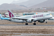 Qatar Airways Airbus A320-214 (A7-LAD) at  Tenerife Sur - Reina Sofia, Spain