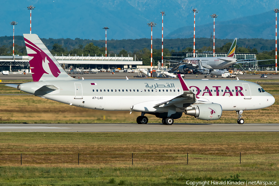 Qatar Airways Airbus A320-214 (A7-LAG) | Photo 301483