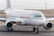 Qatar Airways Airbus A320-214 (A7-LAH) at  Tenerife Sur - Reina Sofia, Spain
