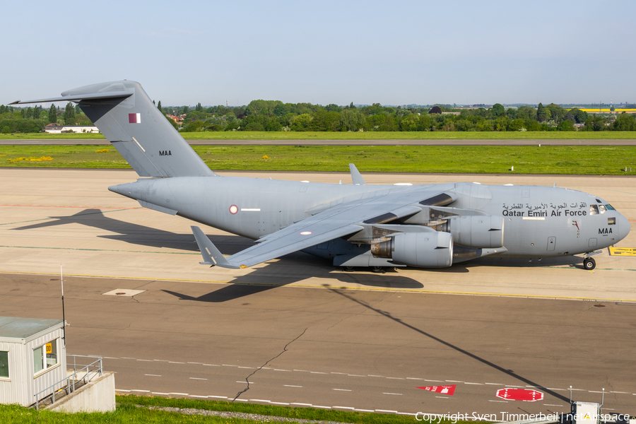 Qatar Emiri Air Force Boeing C-17A Globemaster III (A7-MAA) | Photo 680606