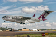 Qatar Emiri Air Force Boeing C-17A Globemaster III (A7-MAB) at  RAF Fairford, United Kingdom