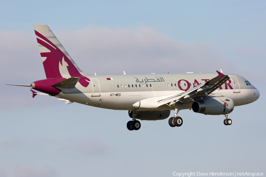 Qatar Amiri Flight Airbus A319-133X CJ (A7-MED) | Photo 71464