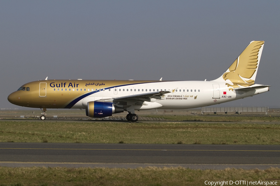 Gulf Air Airbus A320-214 (A9C-AN) | Photo 433772