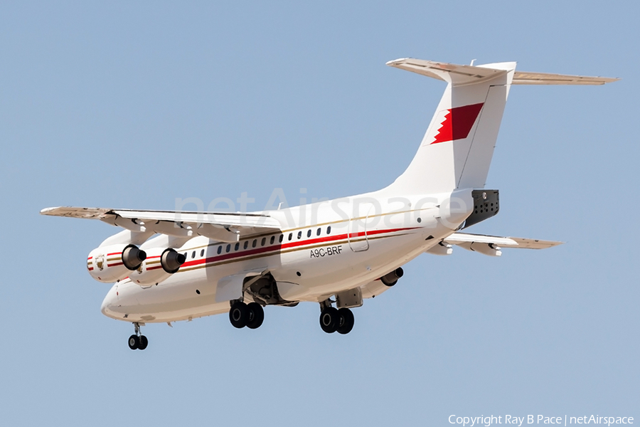 Bahrain Amiri Flight BAe Systems BAe-146-RJ70 (A9C-BRF) | Photo 469431