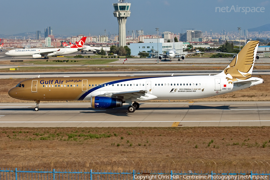 Gulf Air Airbus A321-231 (A9C-CC) | Photo 33770