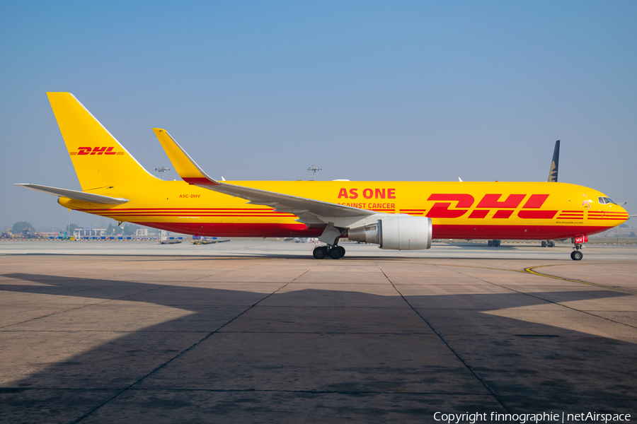 DHL International (Bahrain) Boeing 767-323(ER)(BDSF) (A9C-DHV) | Photo 537562