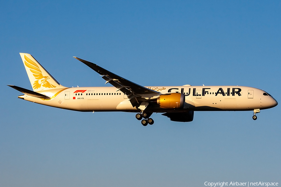 Gulf Air Boeing 787-9 Dreamliner (A9C-FB) | Photo 368838