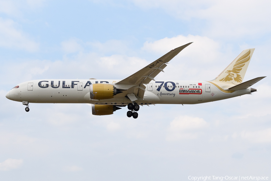 Gulf Air Boeing 787-9 Dreamliner (A9C-FB) | Photo 518582