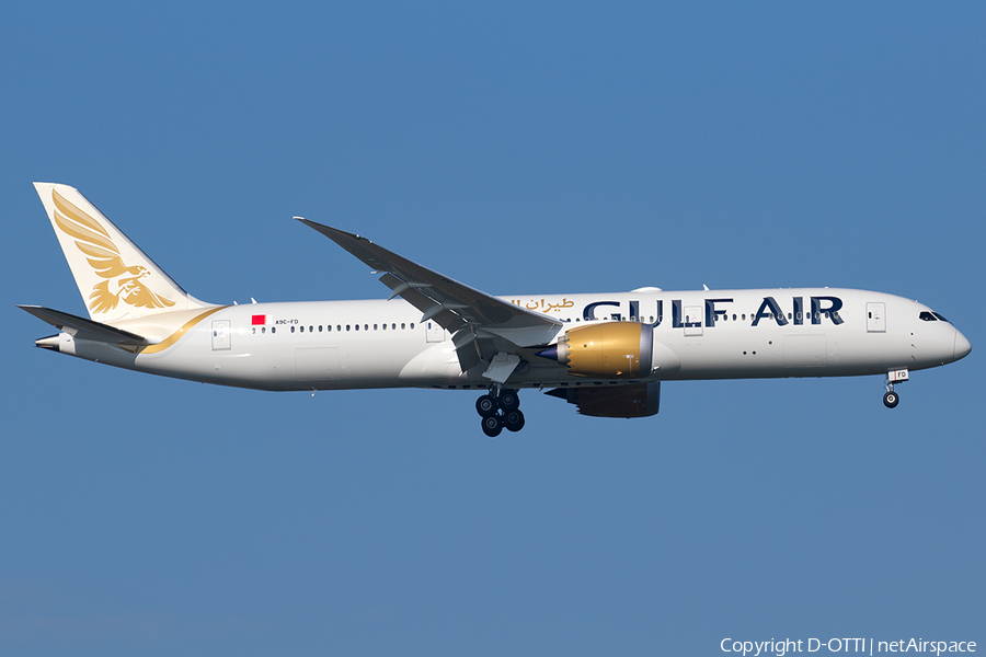Gulf Air Boeing 787-9 Dreamliner (A9C-FD) | Photo 285522